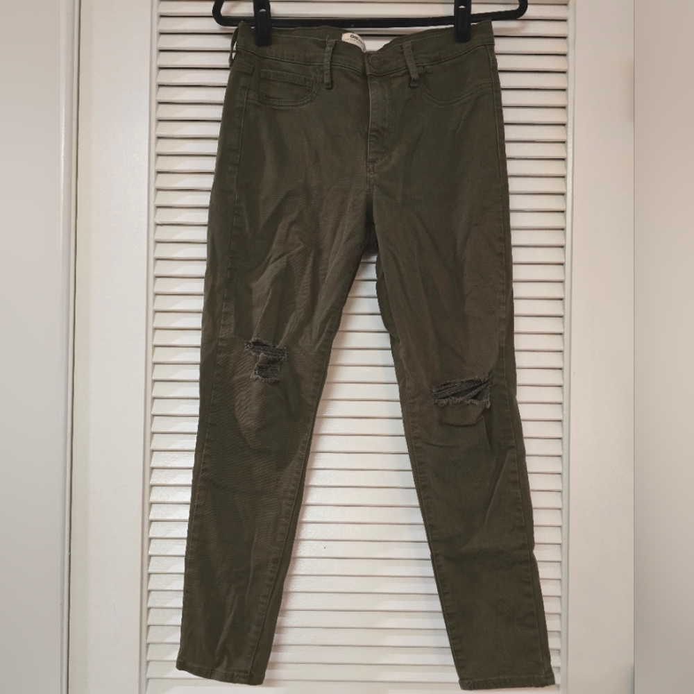 GAP - Green Distressed Easy Leggings Jeans